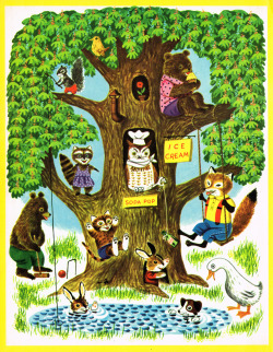 dachweiler:illustration by Richard Scarry from The New Golden