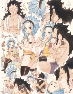 rboz:  Eating Levy-chan ♥ (*´ڡ`●)This is a present for