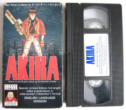83z:  Katsuhiro Otomo | Akira VHS 