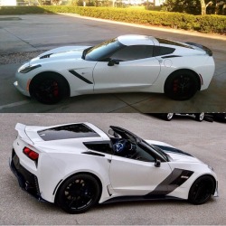 supervettes:  Before & After - Z51 > SV7 Extreme Widebody