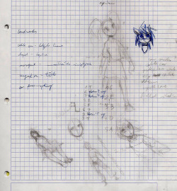 … my English class notes. Study hard the second sketch