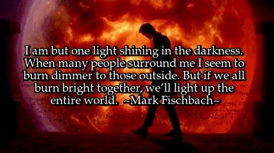 apelicano:  When Mark speaks to his fans who feel alone, ignored, or unimportant. 