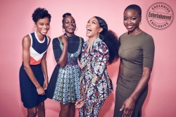 chicks:The women of ‘Black Panther’ for Entertainment Weekly