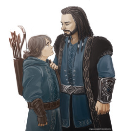 maxkennedy24:  Thorin x little Kili 