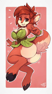 secretlysaucy: ELORA THE FAUN What is that, some kinda goat-butt?