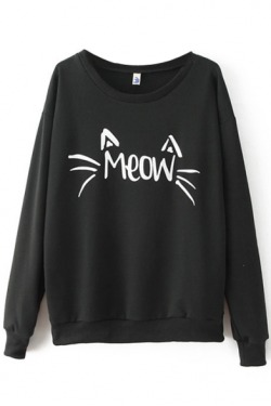 sneakysnorkel:  I Want to have a Cat!! » Sweatshirt      »
