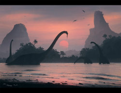 artissimo:  nature of the jurassic period by nikolay razuevSparrow