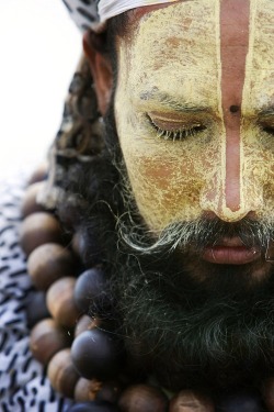 indiaincredible:  Naga Baba at Kumba mela 