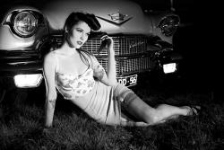 hotrod-girls:  Hotrod Pinup , check more here : http://hotrod-girls.tumblr.com/