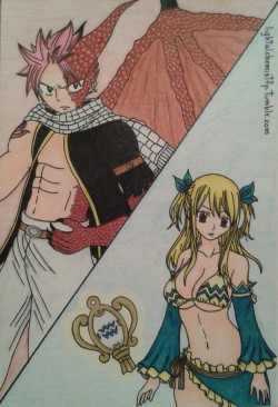 lightalchemistfp:  NaLu Week - Day 3: Transformation  Although