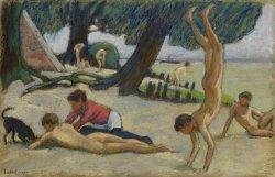 iafeh:  Ludwig von Hofmann - Knaben am Strand / Boys at the beach
