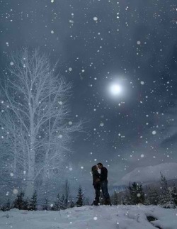 I forgot about kissing in the snow as well…