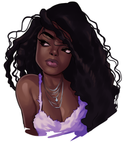 el-leone:raspbeary:drew some of these beautiful blackout selfies!