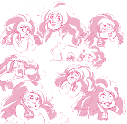 kirliq:today’s warmup is: various Roses with Steven’s expressions