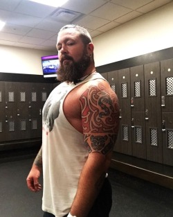 chadillacjax:  Killer Saturday workout! #gymlife #tattedmuscle