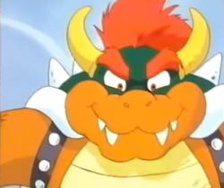 Bowser/Koopa ,as he appeared in Super Mario World: Mario to Yoshi