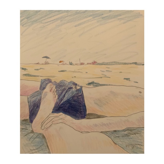 pete-bridgstock-art:Long Island scene Pete Bridgstock 2021