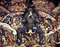transoptic:  Giovanni da Modena, Inferno (detail). ca. 1410 