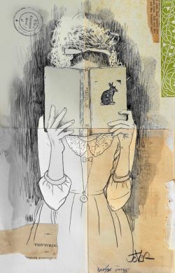 bookporn: Bookporn by artist on tumblr Loui Jover. Shop | Facebook