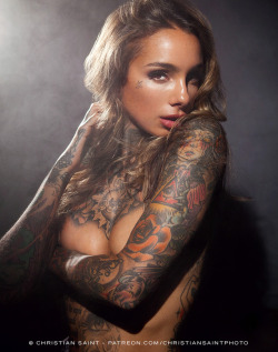 thechristiansaint: FREE post of stunning artist Cleo Kinnaman