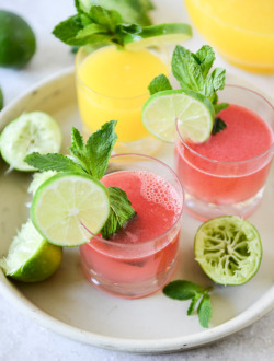 lacuisine:  watermelon and mango agua fresca