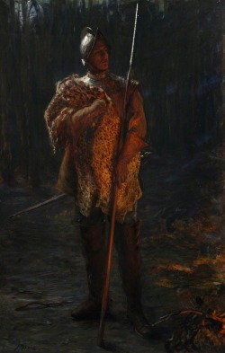 John Pettie (1839–1893)- The Sentinel. Date c1873