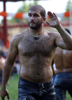 Turkish oil wrestling (Yağlı güreş)