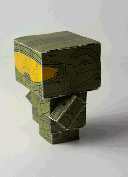 gamestop:  Build the official Master Chief cubee for a chance