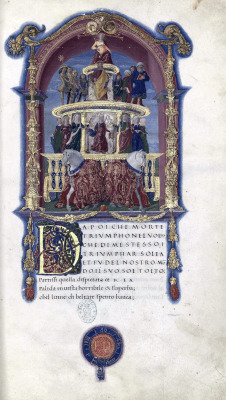speciesbarocus:Francesco Petrarca - Rimas y Triunfos (15th century).