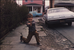 Karate Stance photo by Mark Cohen, 1977 via: pdn