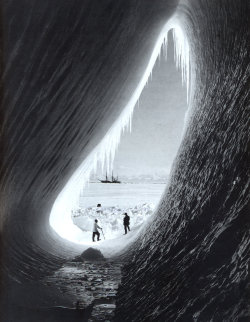 Ice Cave with the ‘Terra Nova’ in the distance, 5