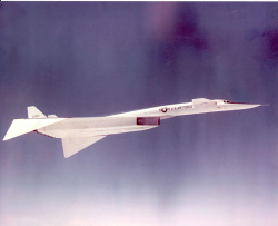 XB-70 Valkyrie accelerates to Mach 3.02 over Edwards AFB, 1965via: