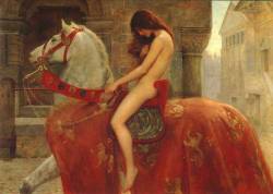 Lady Godiva paint by: John Collier, 1898