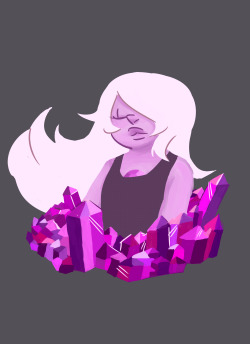 orangerevenge:  Shining AmethystWhoop! 3rd part of my gems with