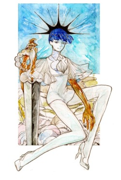 shirht:愛は瑠璃色 / Love is bleu / Phosphophyllite (Lapis