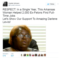 black-to-the-bones: I bet she helped more ex-felons in one year