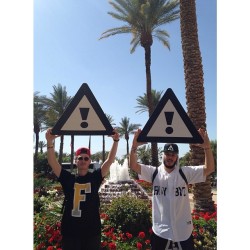 flosstradamus:  PUT THOSE WARNING SIGNS UP! #COACHELLA2014