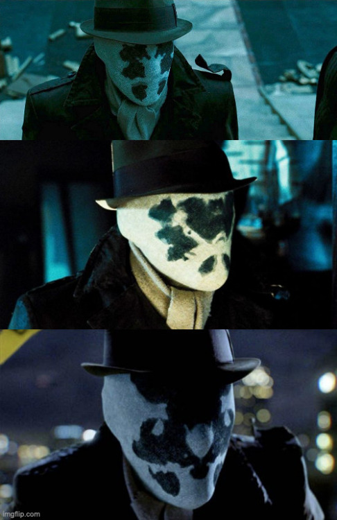 shittymoviedetails:  In Watchmen (2009), the patterns on Rorschach’s