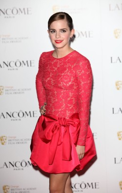 boa-celeb:  Emma Watson – Lancome’s Pre-BAFTA Cocktail Party