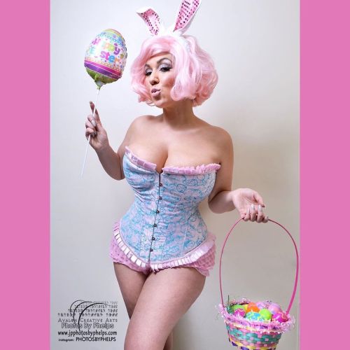 Happy Easter with model Crystal Rose #throwback #eggs #easterbasket