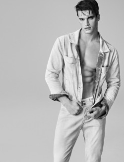 malemodelscene:  Matthew Terry for Calvin Klein Jeans Summer