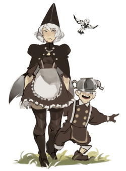 velocesmells: Nier the garden wall. or something like that