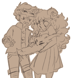 spffnity:friend wanted jake and aradia bonding over skulls and