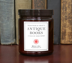 wordsnquotes:  culturenlifestyle: Romantic Literary Candles Delaware-based