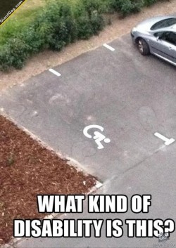 giantgag:  What Kind Of Disability Is This ?Click the pic to
