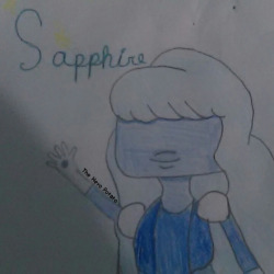 I decided to submit a drawing I made of Miss Sapphy! I don’t