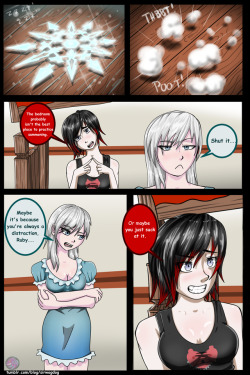 sirwogdog:  Heres the collective of the Ruby X Weiss comic. Best
