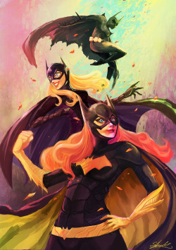 gothamart:  Batgirls by ZuZuMoo