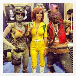 Bebop & Rocksteady! (at San Diego Comic-Con 2013)