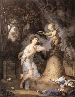 artmastered:  Jean-Baptiste Greuze, Votive Offering to Cupid,